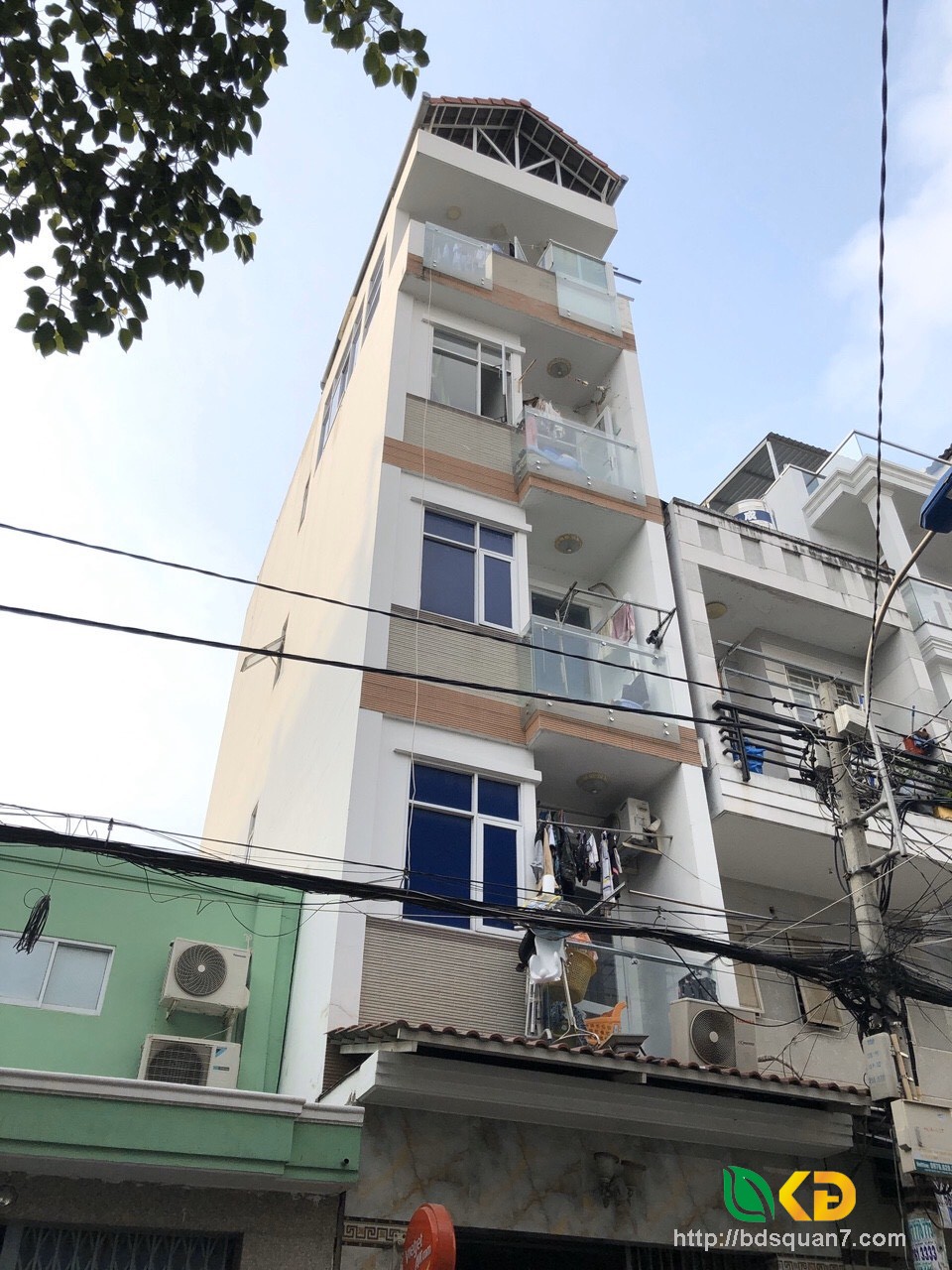 Bán nhà 4 lầu mặt tiền Đường số phường Bình Thuận Quận 7